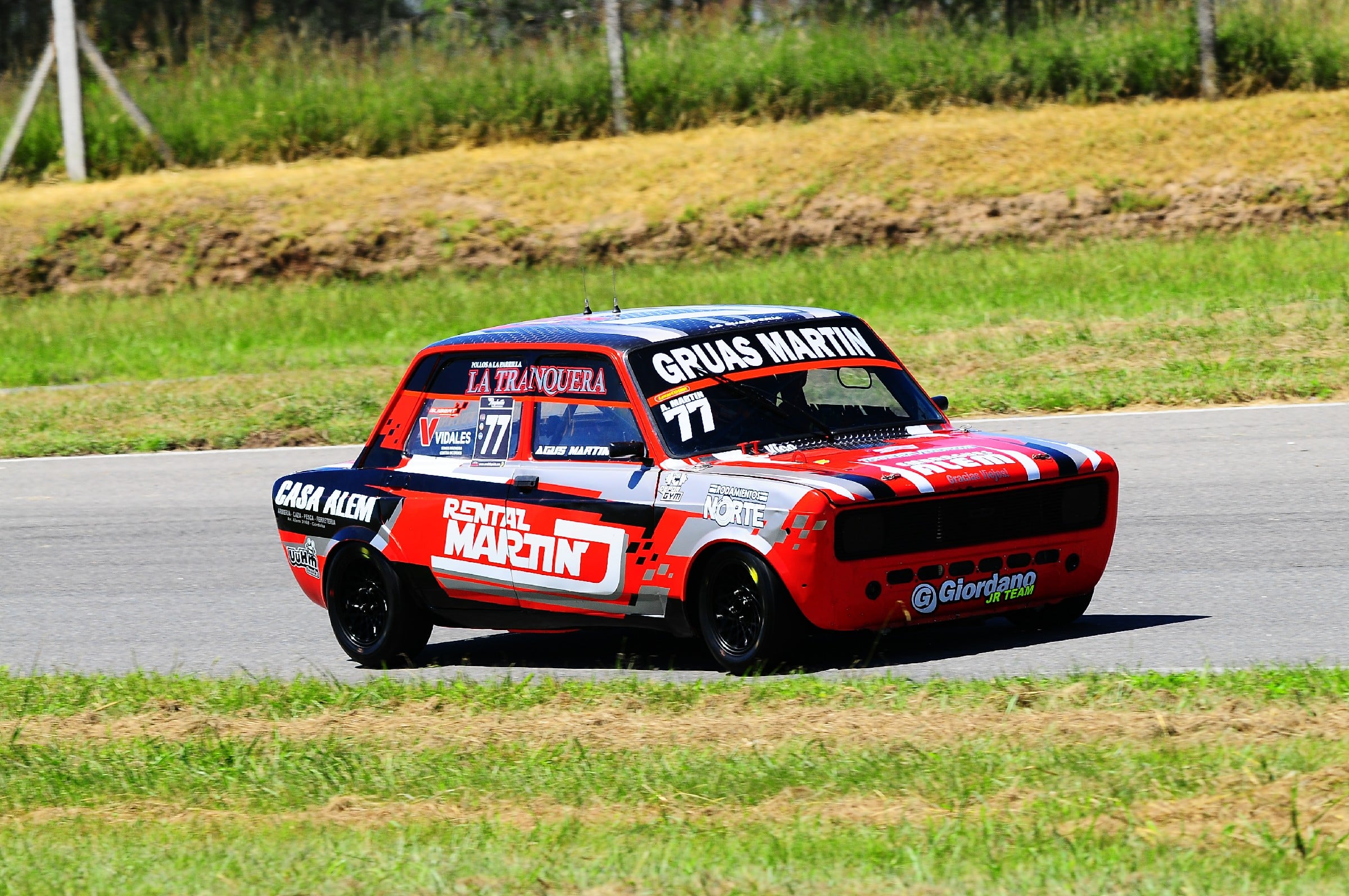 Agustín Martin, el ganador de la final de la Clase 1.