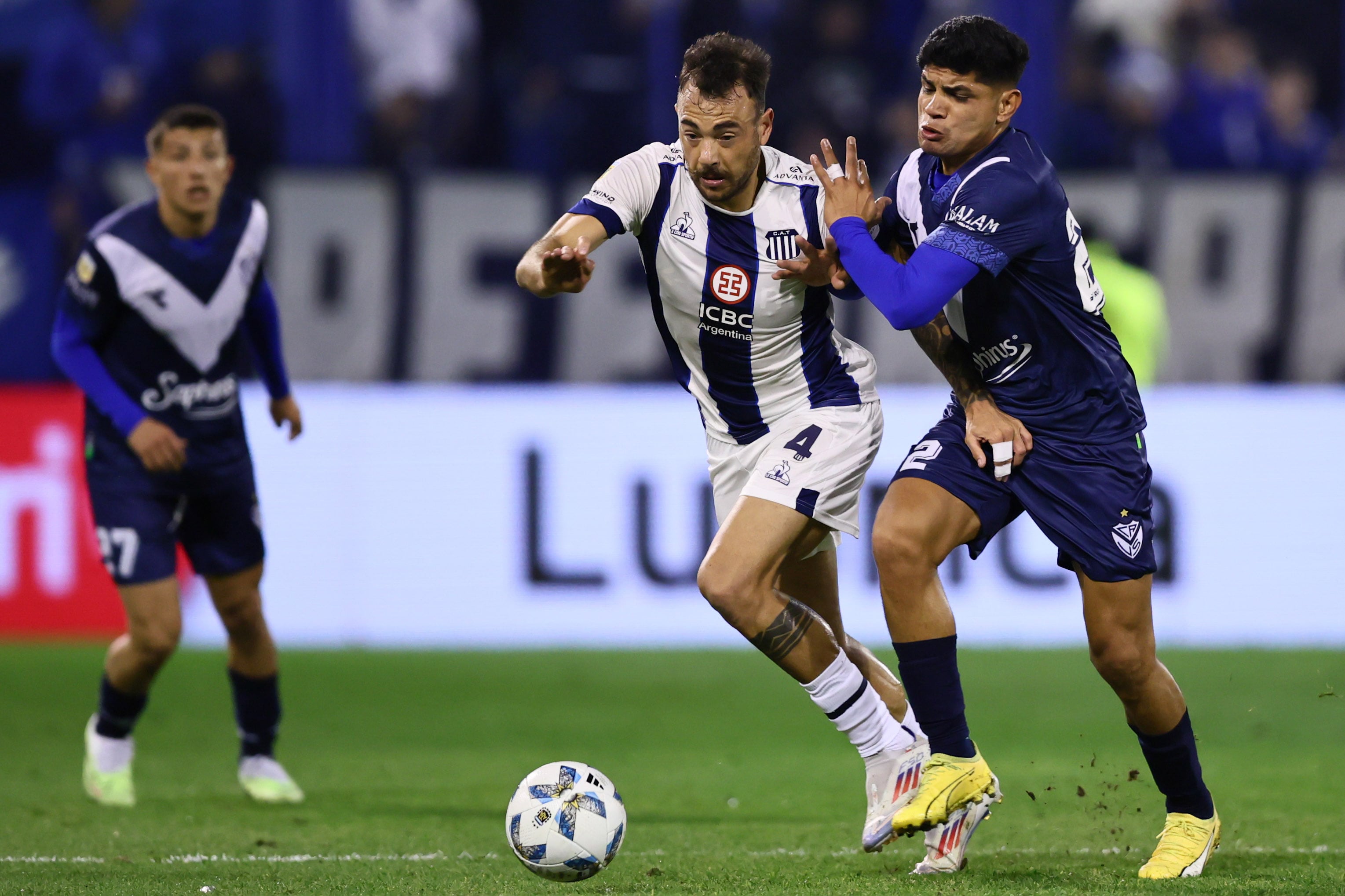 Talleres visitó a Vélez por la Liga Profesional. (Fotobaires)