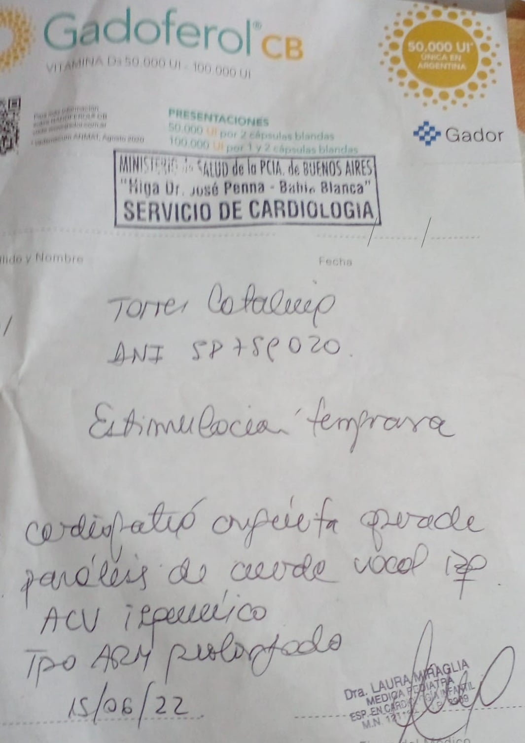 La beba necesita kineciologia, fonoaudiologia y estimulación temprana