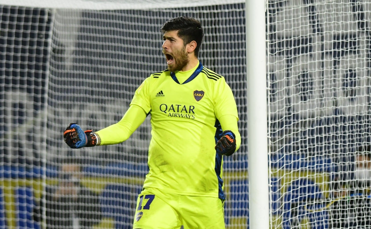 Agustín Rossi, héroe de Boca en los penales.