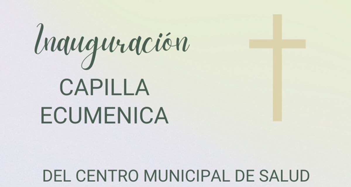 Tres Arroyos: se inaugura este jueves la Capilla Ecuménica del Hospital Pirovano