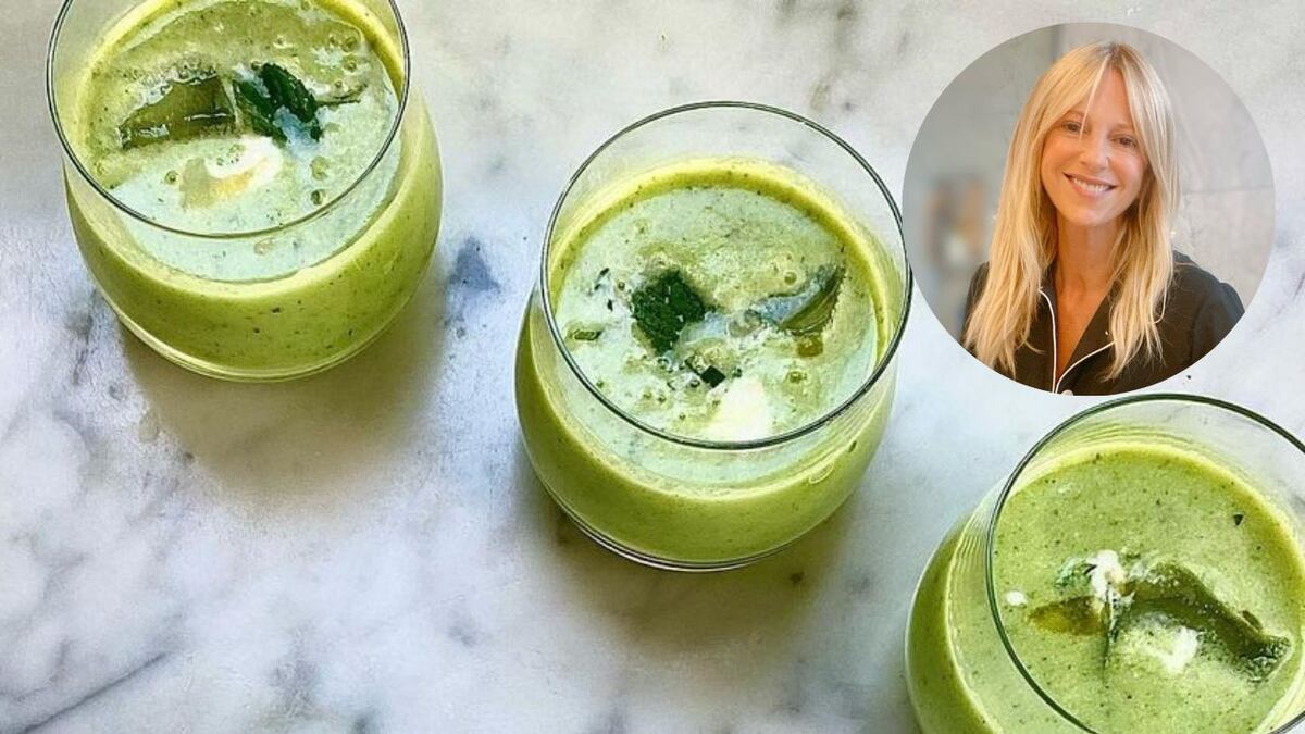 Cómo hacer sopa fría de pepino, la elegida de Claudia Fontán para los almuerzos de verano