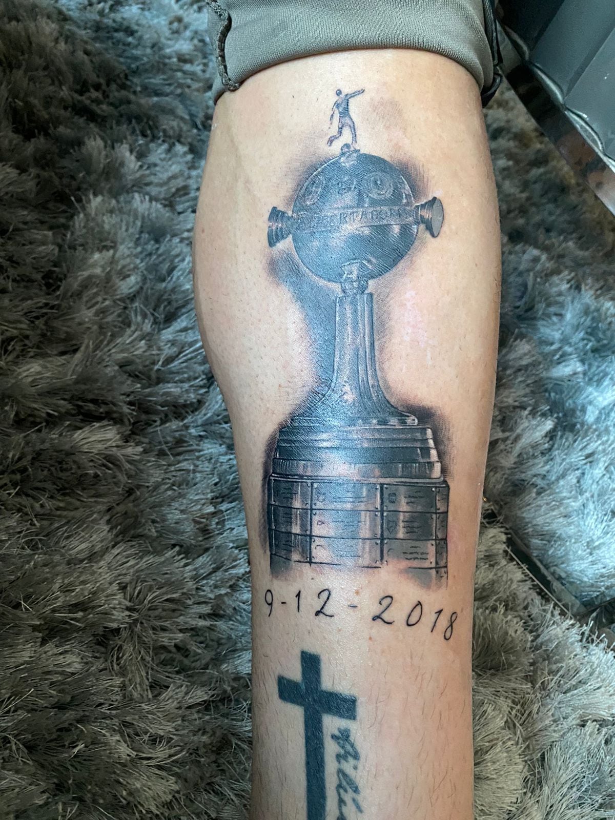 El nuevo tatuaje de Lucas Pratto