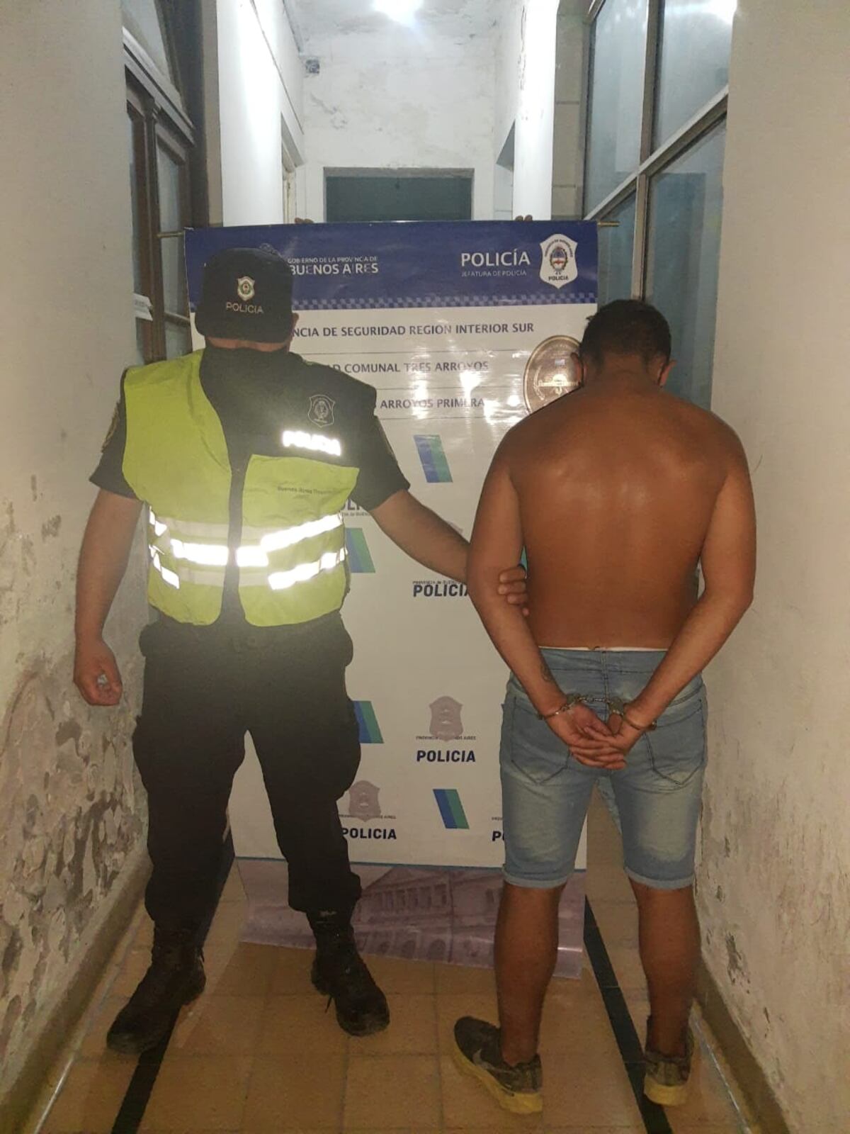 Robo en el Club Municipal: dos mayores de edad aprehendidos