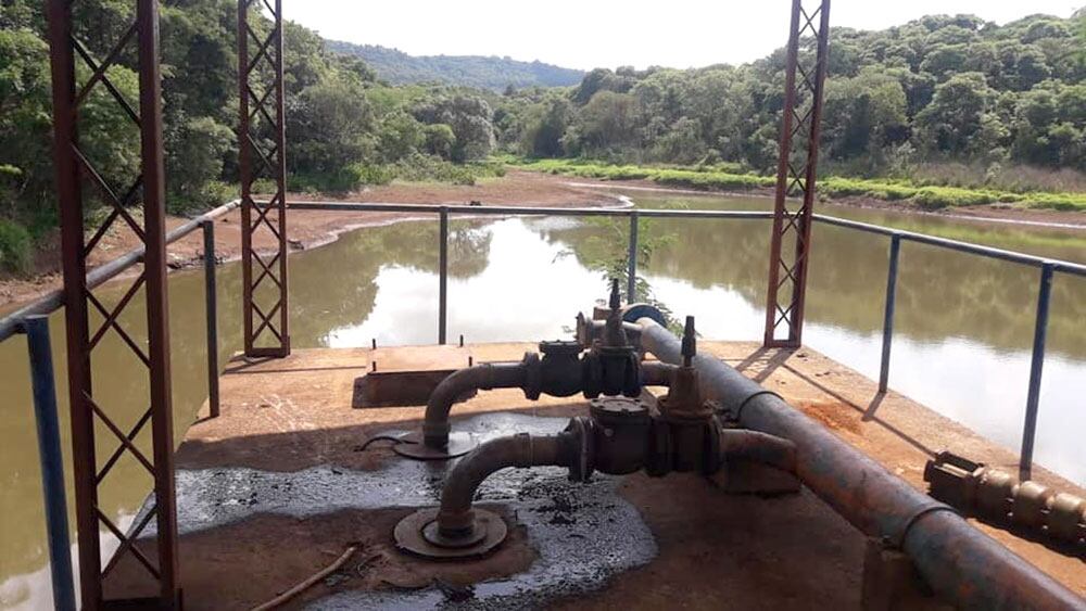 Faltante de agua en Bernardo de Irigoyen y Eldorado