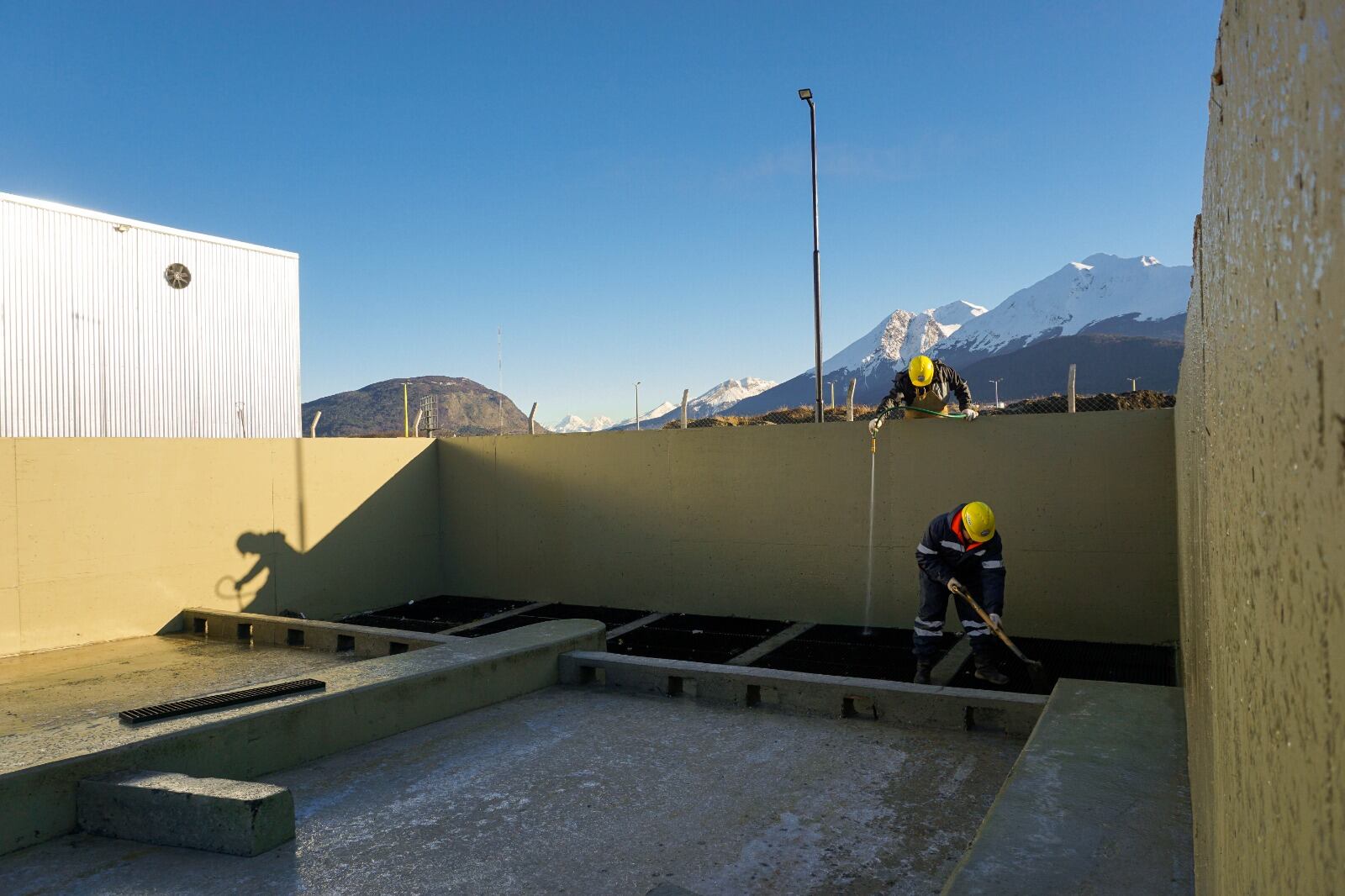 La DPOSS concluyó la obra complementaria de la Planta Bahía Golondrina de Ushuaia