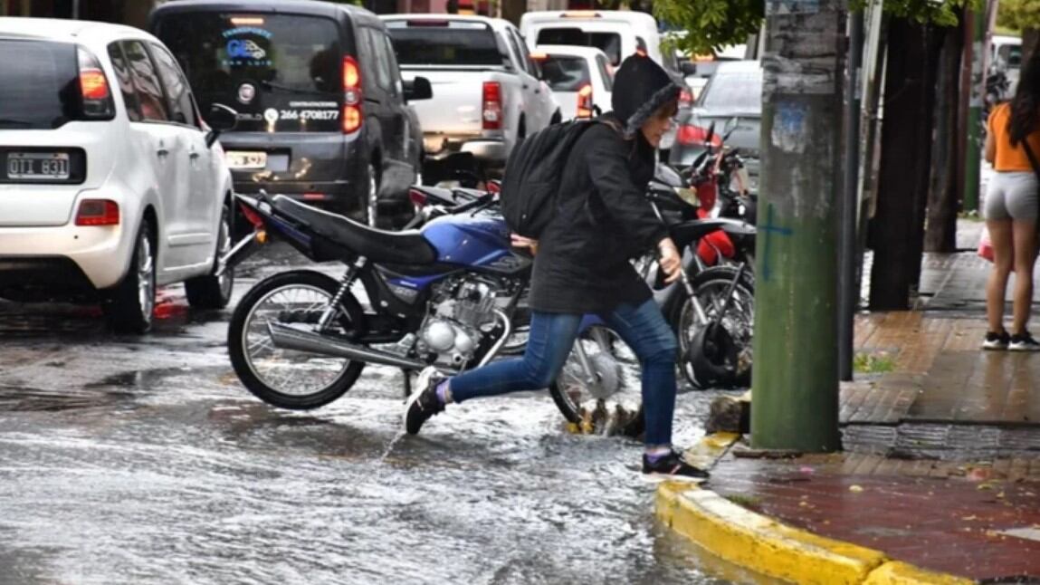 Las consecuencias de las fuertes lluvias en San Luis.