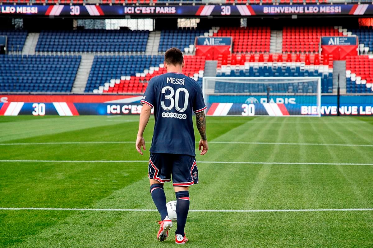 La "30", la camiseta que utilizará Messi en el PSG. (Foto: PSG)