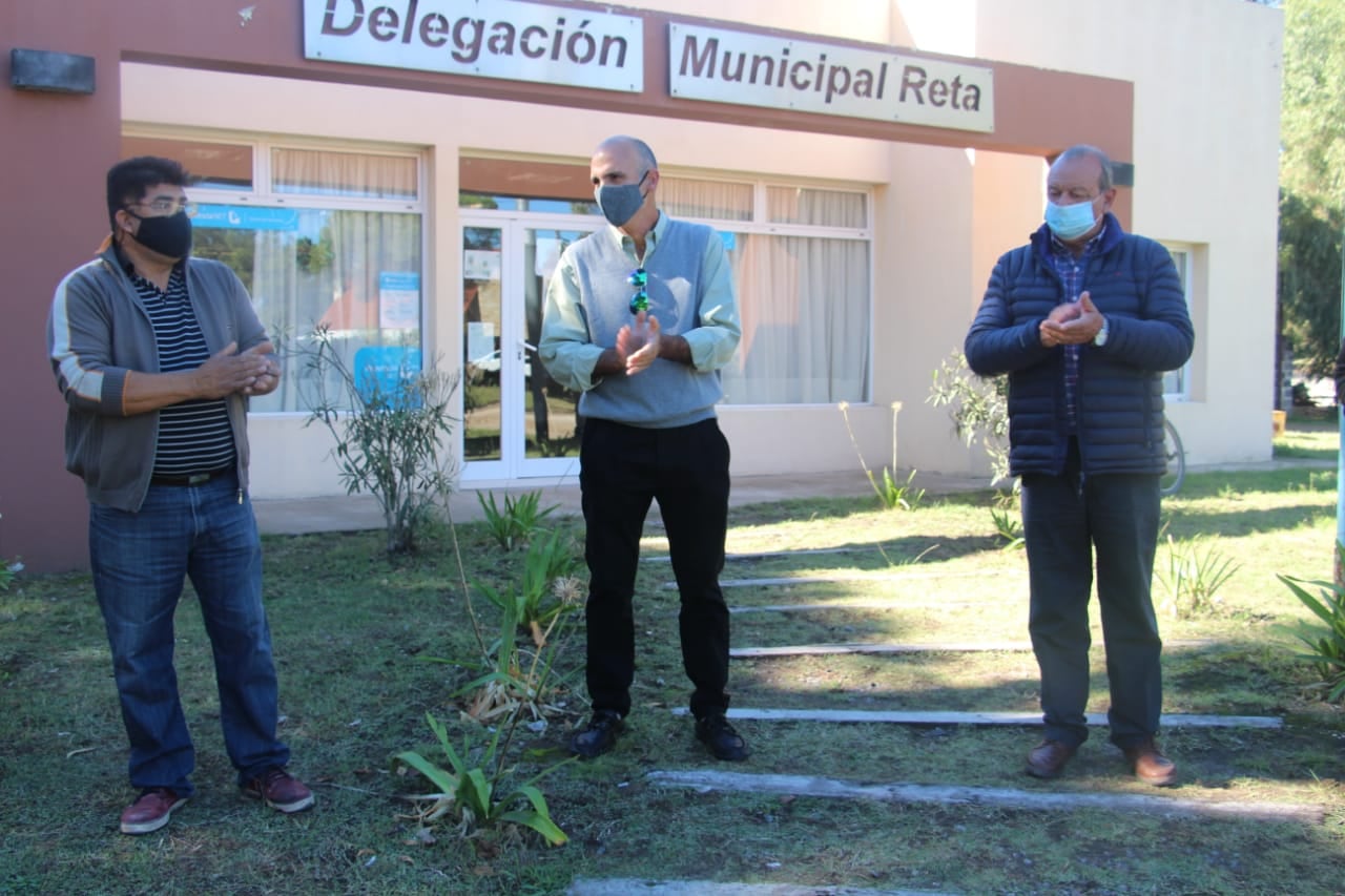 Horacio Oñatibia asumió como delegado de Reta