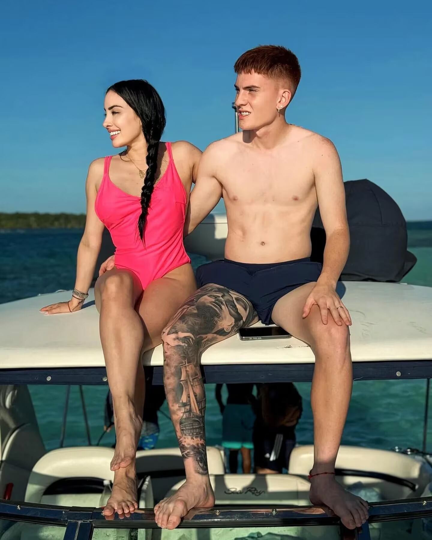 La novia del Colo Barco tiene las mejores fotos.