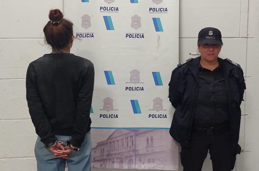 una mujer fue aprehendida por golpear a su suegra y a su cuñado