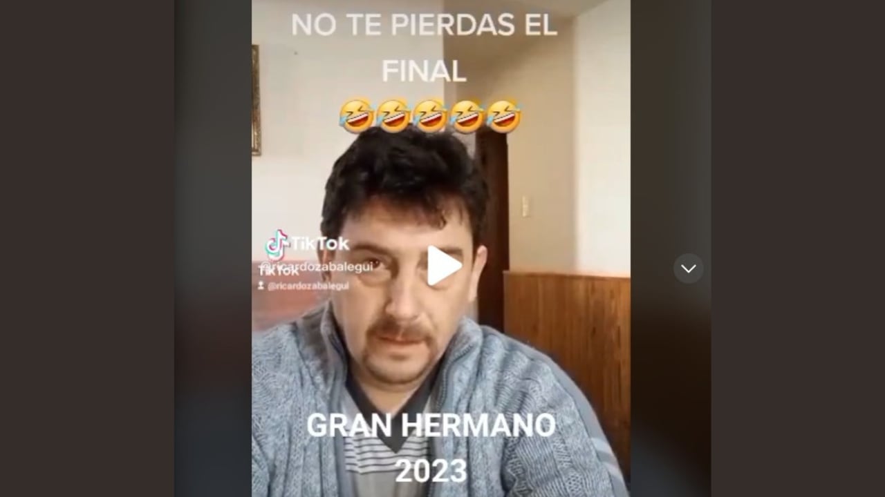 Un mendocino le hizo un particular pedido a Gran Hermano para entrar a la casa.