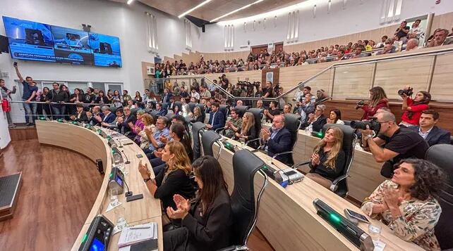 Pablo Javkin encabezó la apertura de sesiones en el Concejo