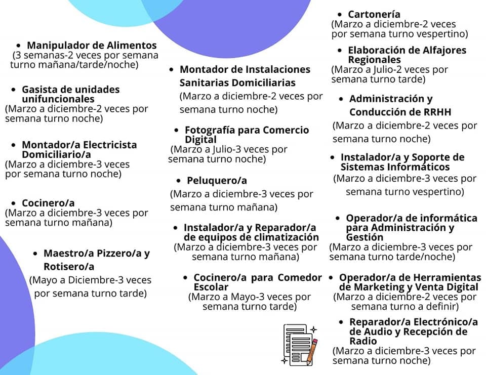 Abrieron las inscripciones