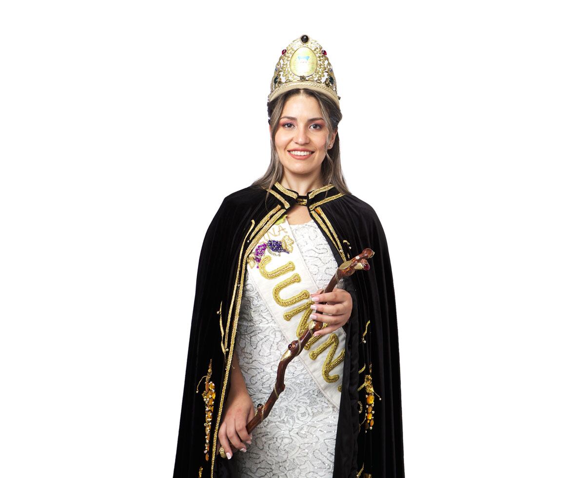 Vendimia 2023 Johanna Vucevic Servilla Reina de Junín 2023. 