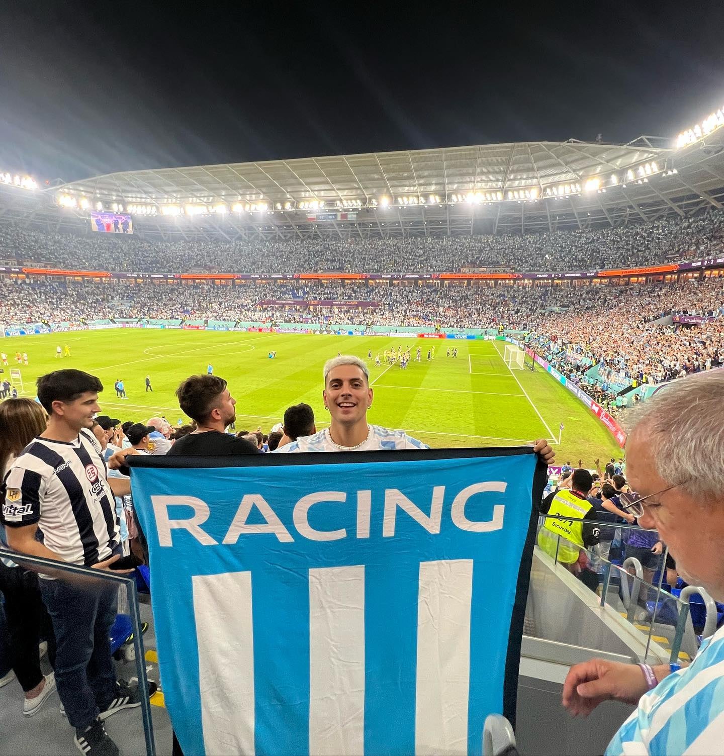 El streamer es embajador de Racing en el mundo