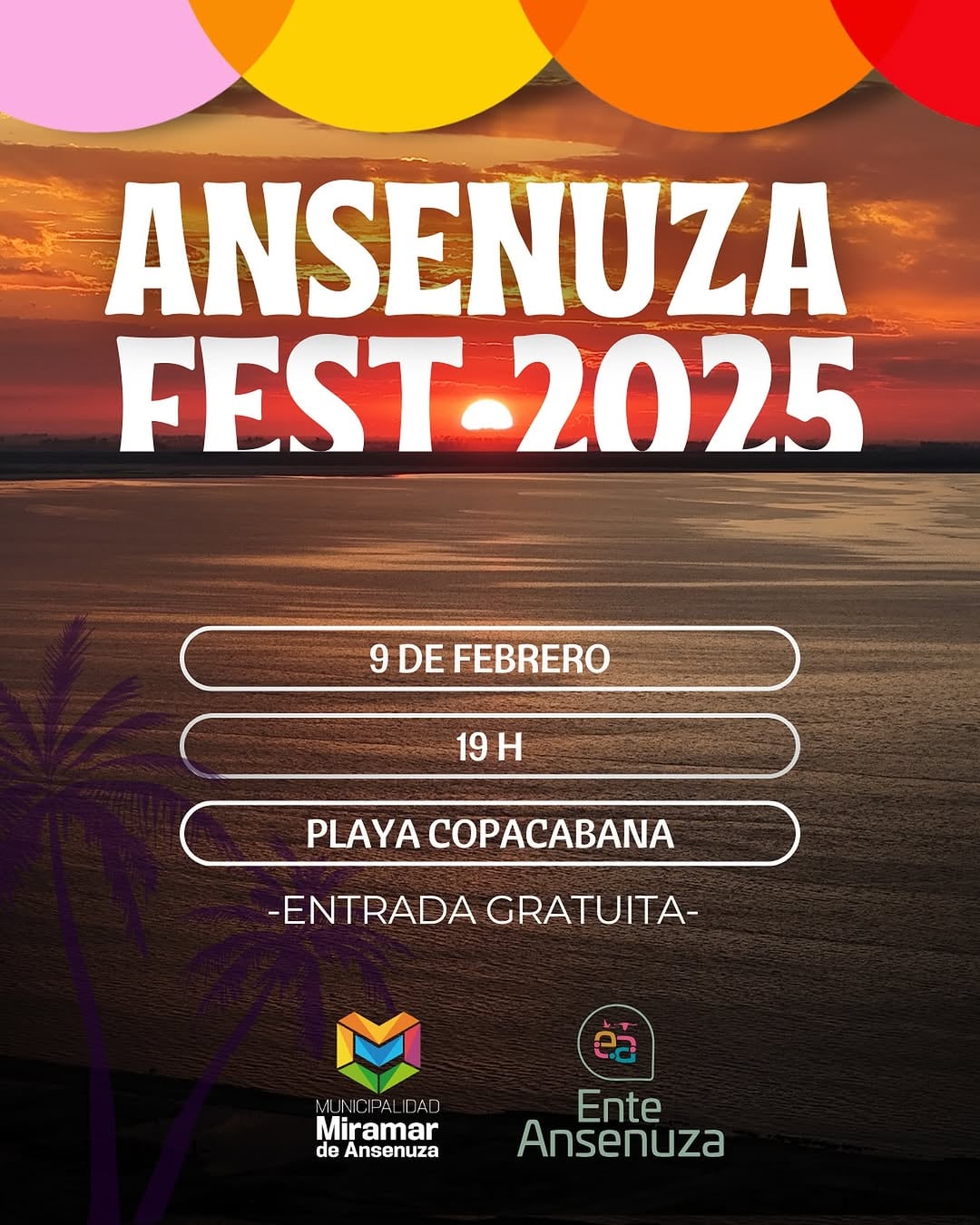 Miramar de Ansenuza celebra una fiesta gratis este domingo 9 de febrero.