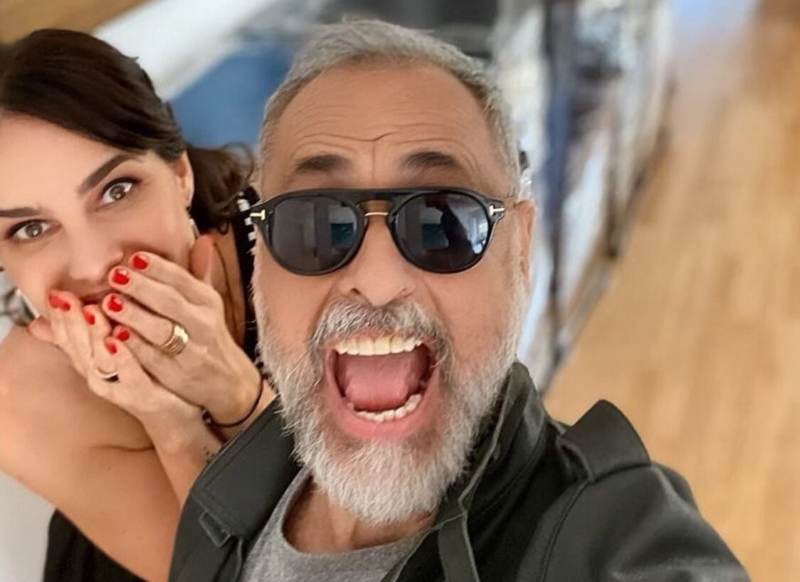 Jorge Rial y Romina Pereiro.