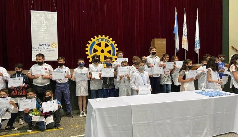 El viernes el Rotary Club Tres Arroyos entregará las distinciones a los Mejores Compañeros