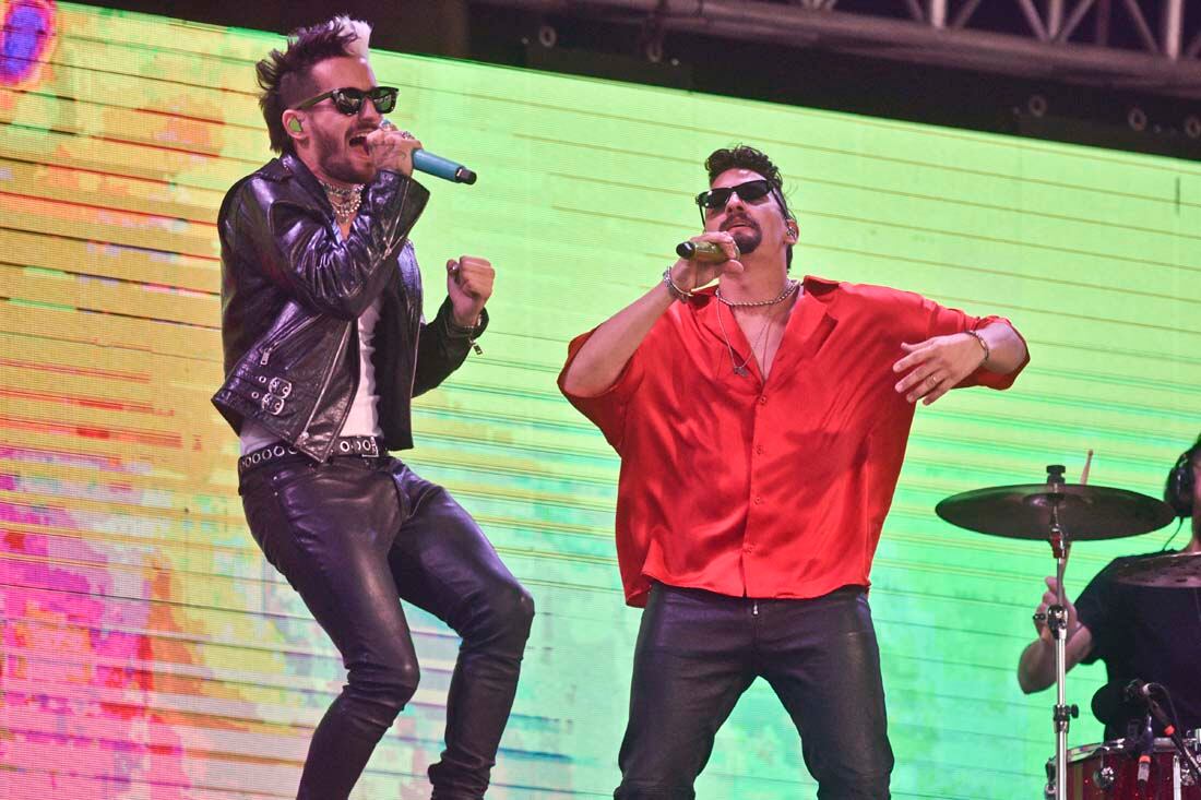 Show de Mau y Ricky en Quality espacio
(Facundo Luque)