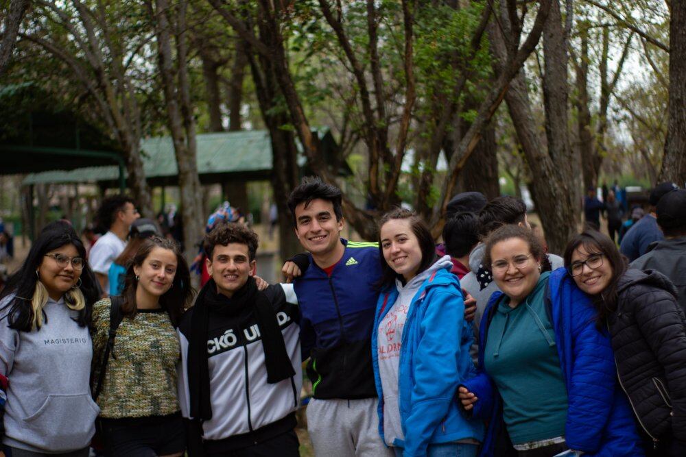 Festejos por el Día del Estudiante en La Florida, San Luis.