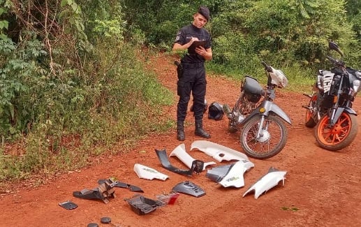 Recuperan una motocicleta que había sido sustraída en Oberá.