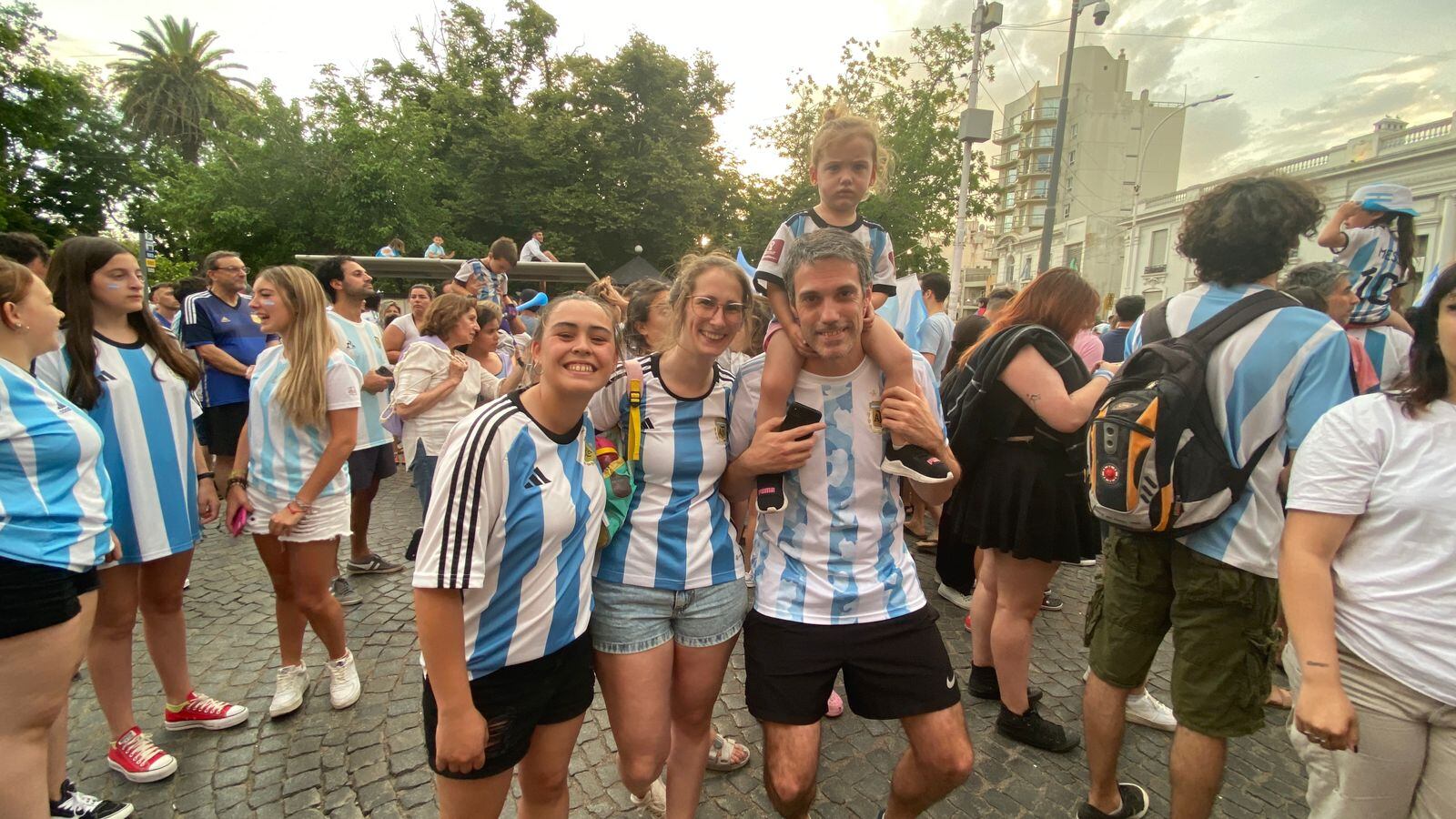 Tandil vibró al ritmo de la Selección Argentina