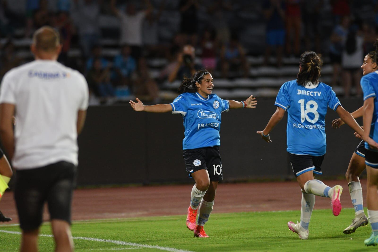 La Pepa Gómez, el alma de un Belgrano que se consagró. Con cuatro goles de su estrella.