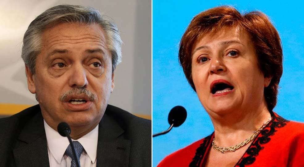 Acuerdo. Fernández y Georgieva dieron luz verde al tramo final de las negociaciones.