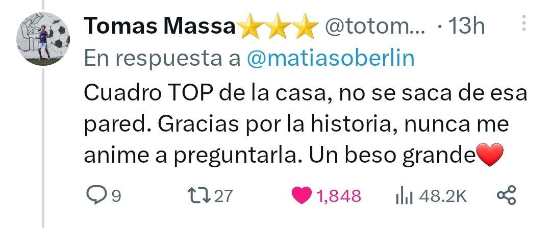 La historia detrás del cuadro de Sergio Massa