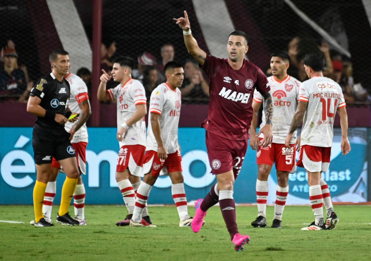 Instituto lo ganaba en la visita a Lanús por Alex Luna, se lo dieron vuelta y terminó goleado