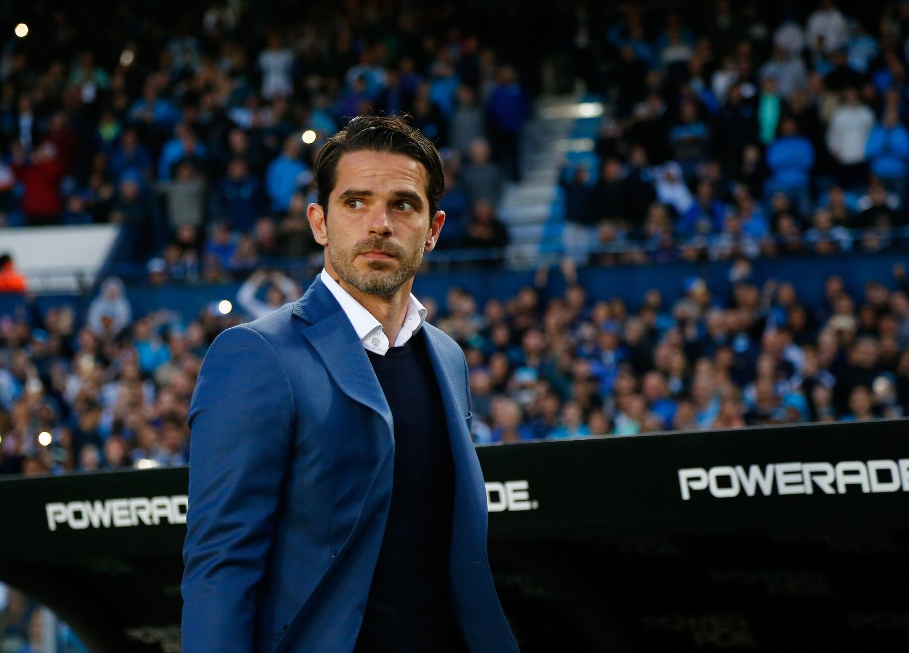 El entrenador de Racing, Fernando Gago, fue el motivo de la discusión (Foto: @RacingClub)