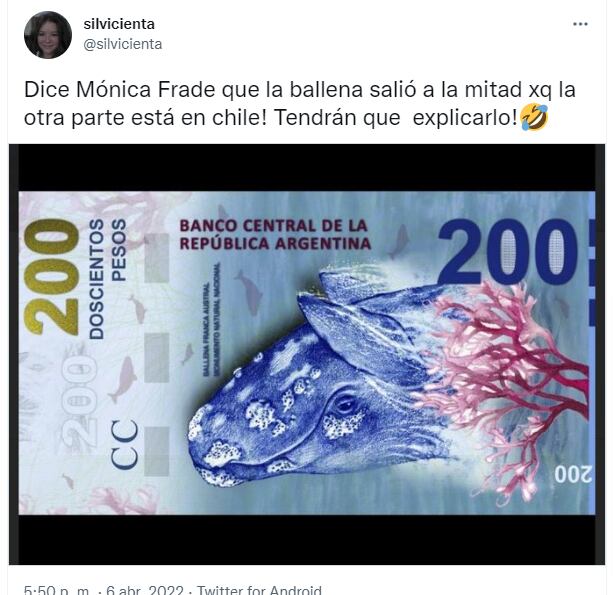 Los mejores memes por la palabra de Mónica Frade, la diputada que confundió el mapa de Argentina en el billete de $1.000