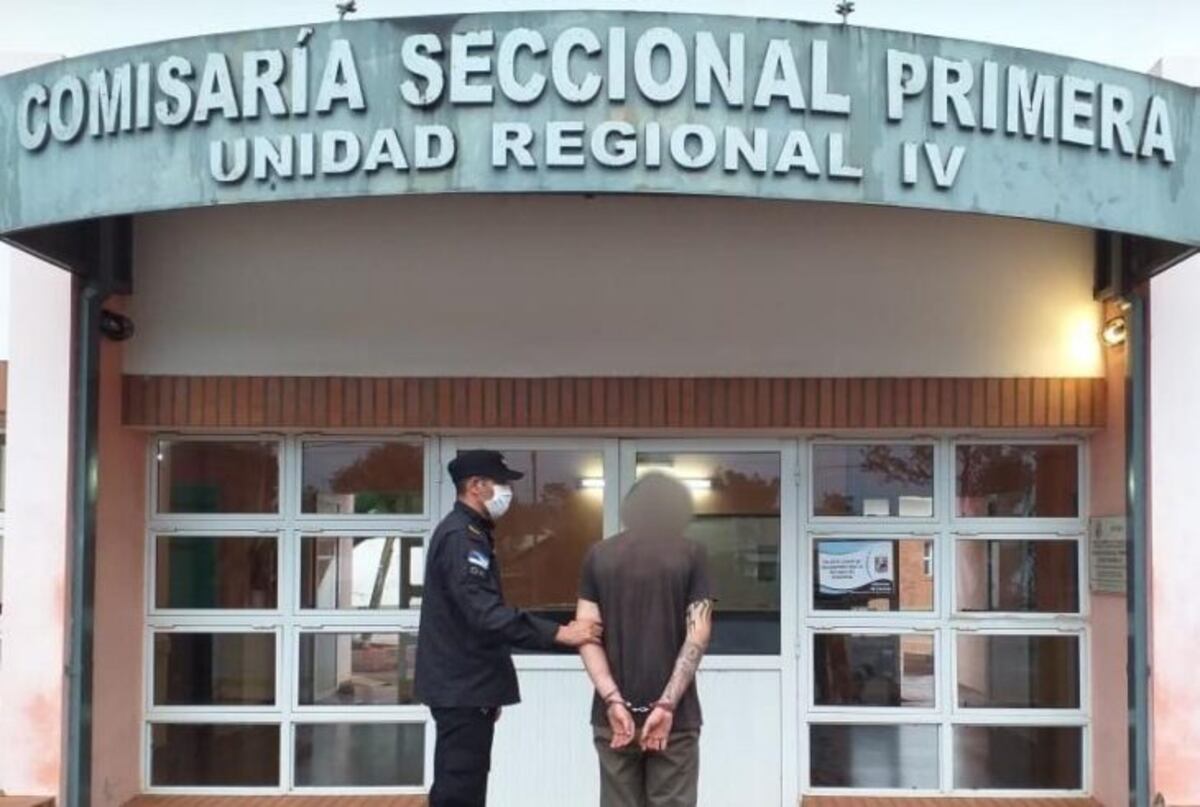 Detuvieron a un violento en Leandro N. Alem