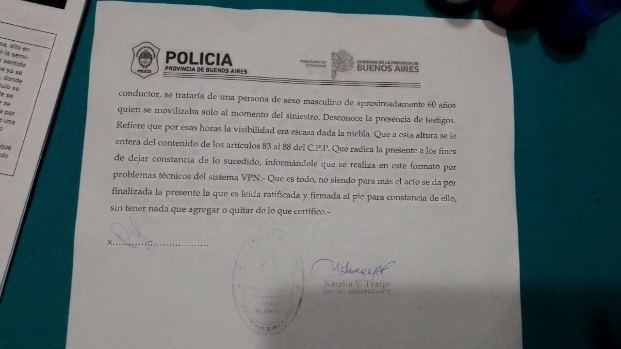 Atropelló a una mujer y se dio a la fuga sin asistirla