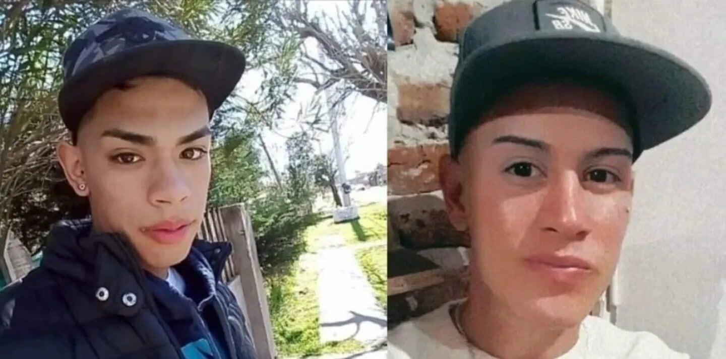 Franco Agustín Rivero (22) y Nahuel Antonio Azuaga (22), los motochorros.