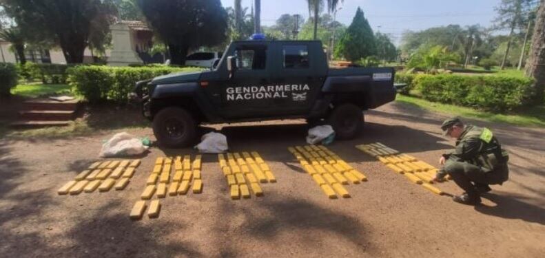 Desarticulan un contrabando de marihuana en Oro Verde.