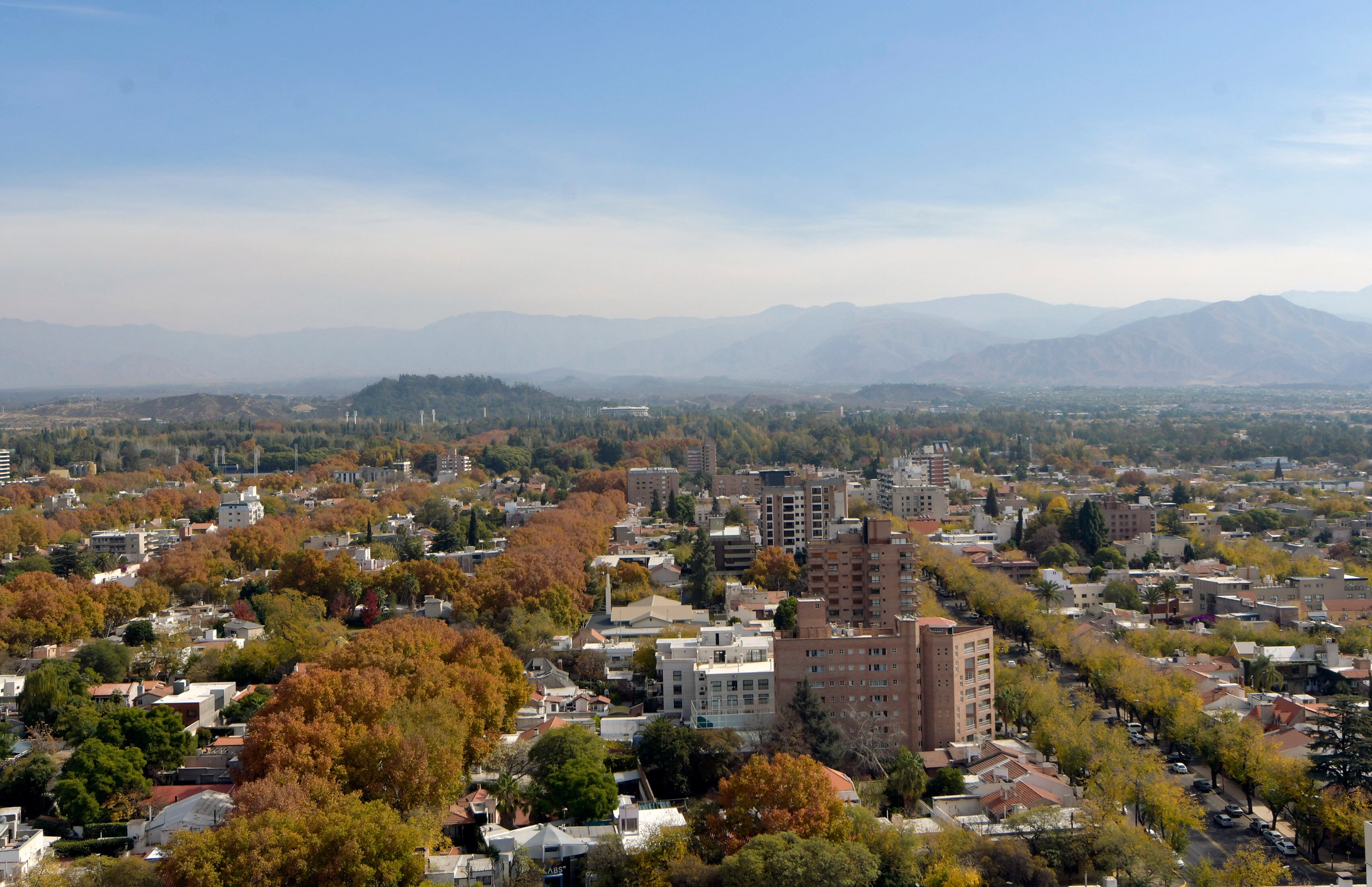 Mendoza desde las alturas. Imagen ilustrativa.

