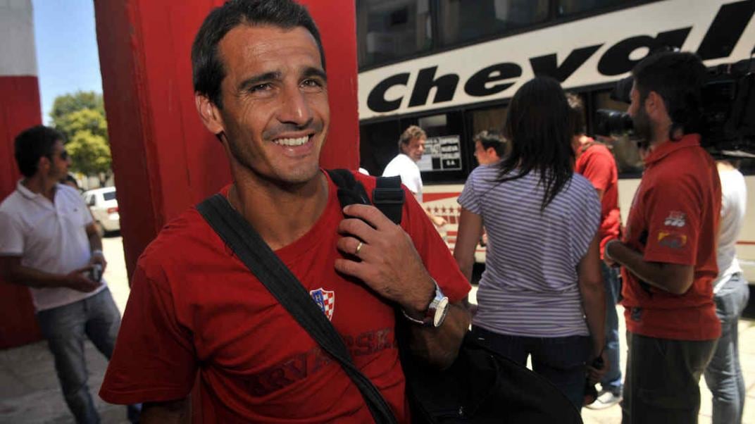 Raúl Damiani, el capitán albirrojo. (Foto: Javier Cortez)