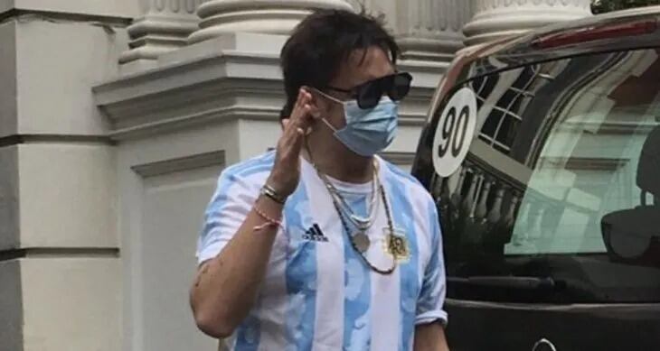 Julián Casablancas paseó por Buenos Aires