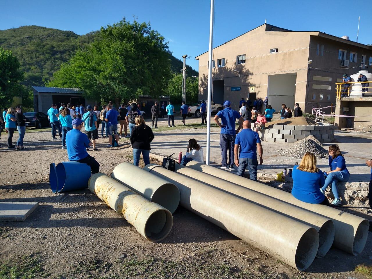 Trabajadores de la Coopi de Carlos Paz,