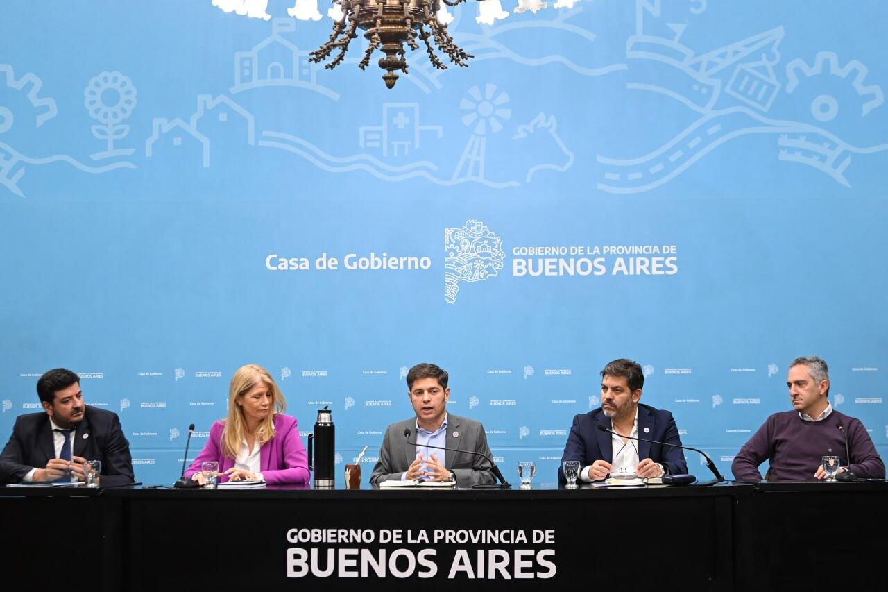 Kicillof defendió a Cristina Kirchner