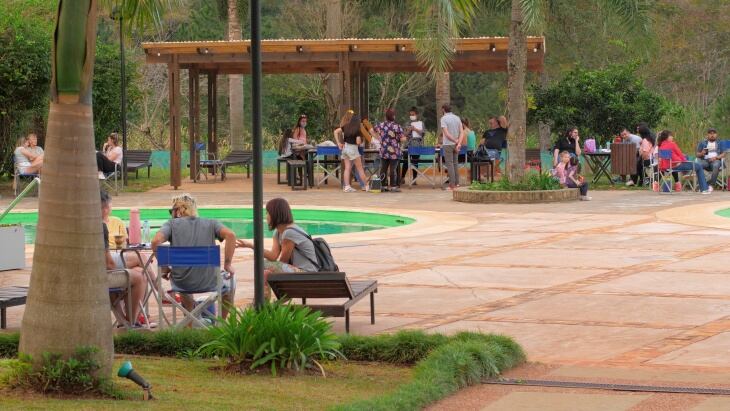 Las actividades se mantienen para los visitantes de las Termas de la Selva en Oberá.