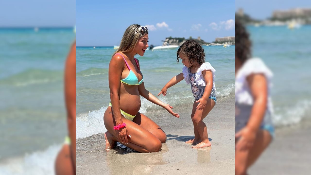 “Últimas vacaciones siendo 3″: el tierno posteo de Agustina Gandolfo de vacaciones con su familia