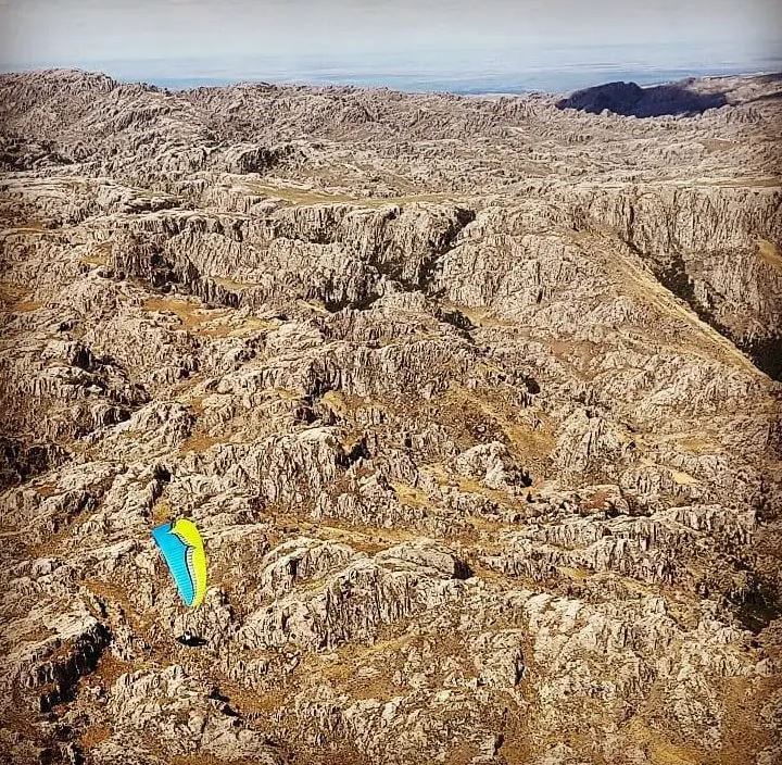 Parapente: tupungatino batió récord mendocino de vuelo de distancia