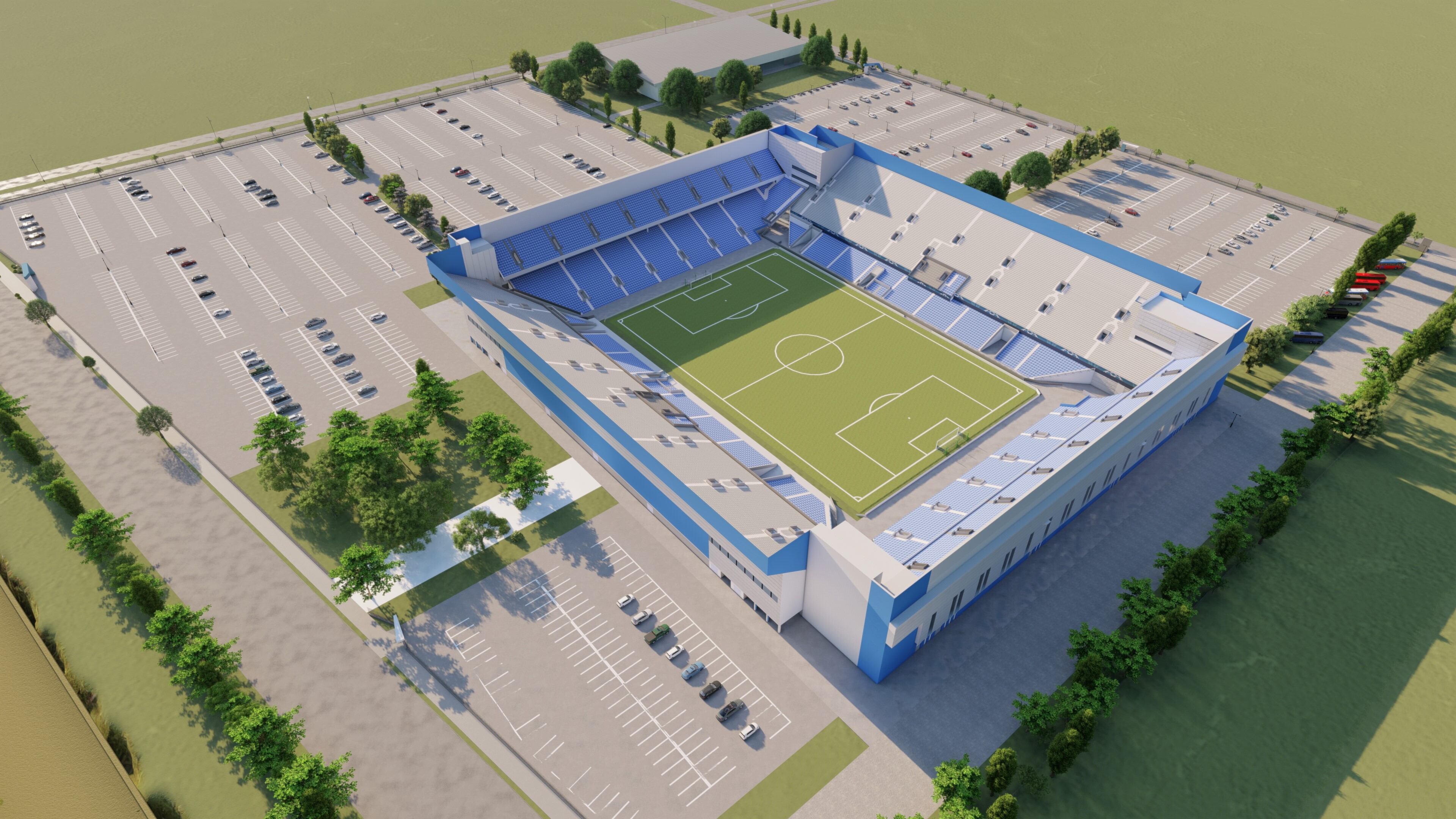 Así se verá el Nuevo Estadio de Atlético de Rafaela