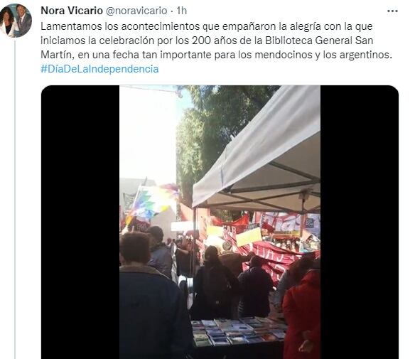 Los festejos por los 200 años de la Biblioteca San Martín, fue suspendida.