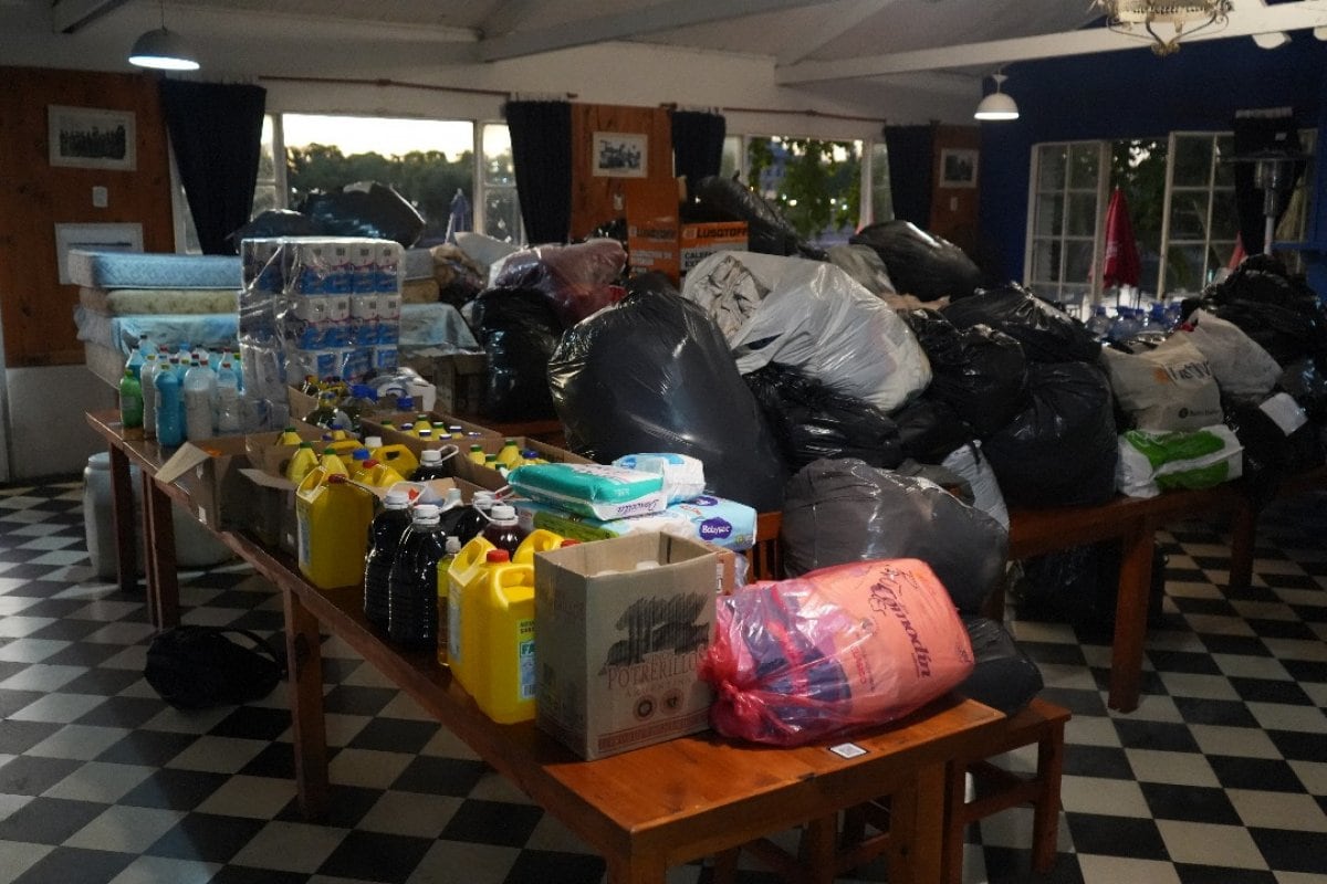 Gualeguaychú envía donaciones a Bahía Blanca