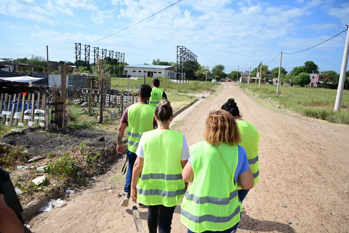 Gualeguaychú realiza un relevamiento socioeconómico en diferentes barrios