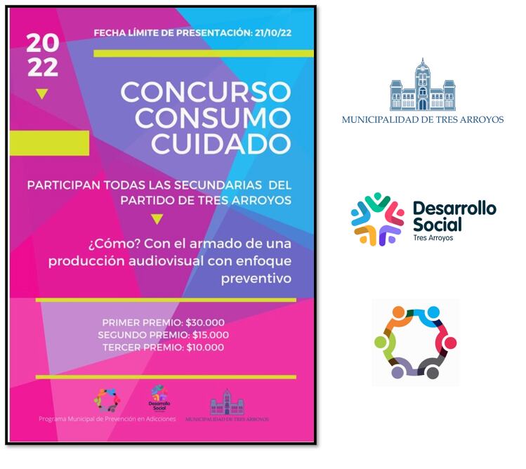 Concurso "Consumo Cuidado" para todas las escuelas secundarias del Distrito de Tres Arroyos